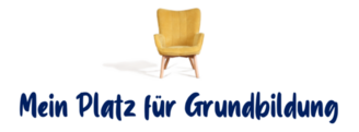 Logo der Videoreihe "Mein Platz für Grundbildung"